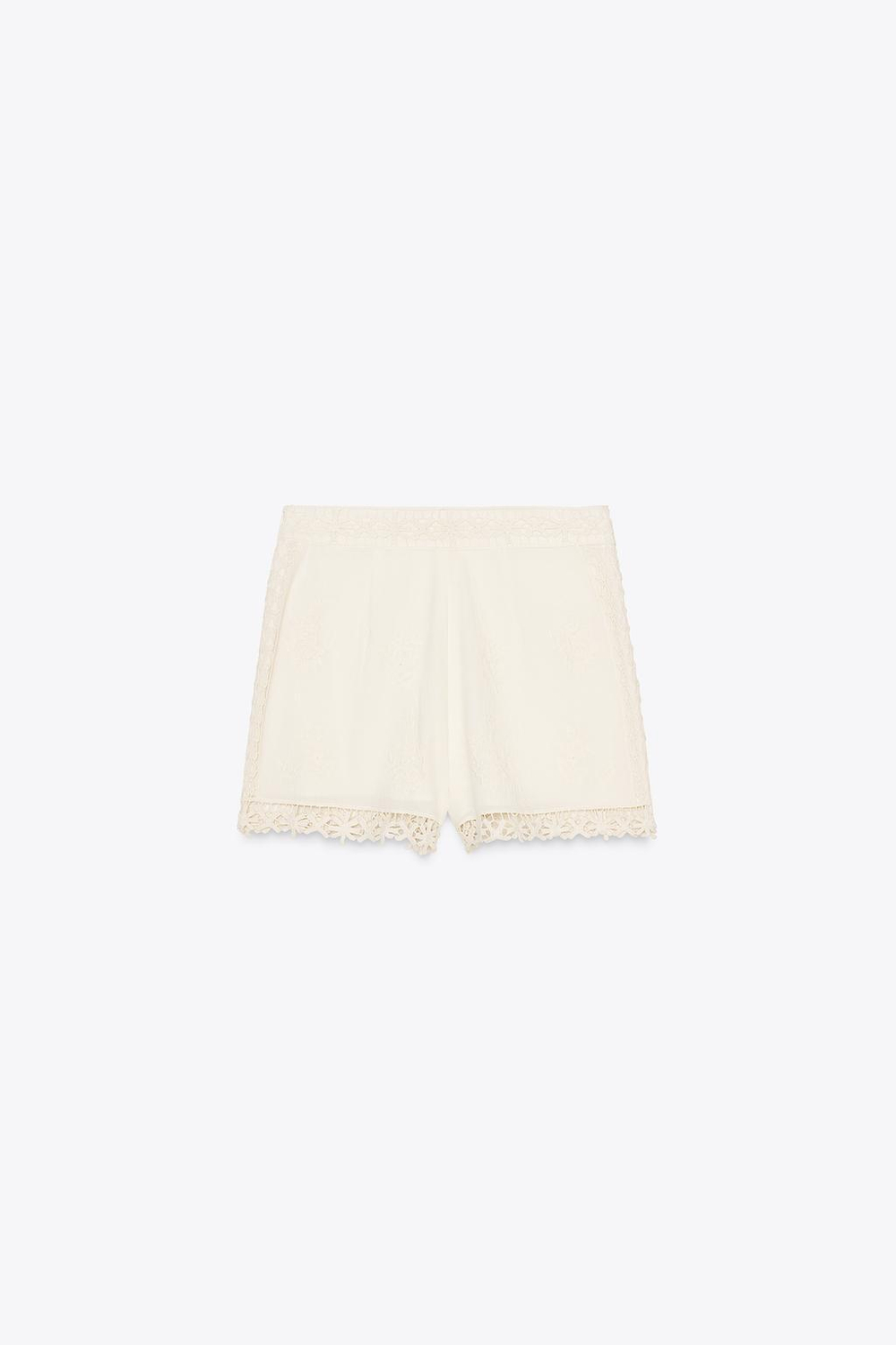 Шорты из кружева кроше — zw collection