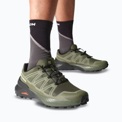 Кроссовки для бега Salomon Speedcross Peak olive night/deep lichen green/black