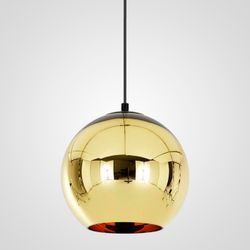 Подвесной светильник Copper Shade Gold D30