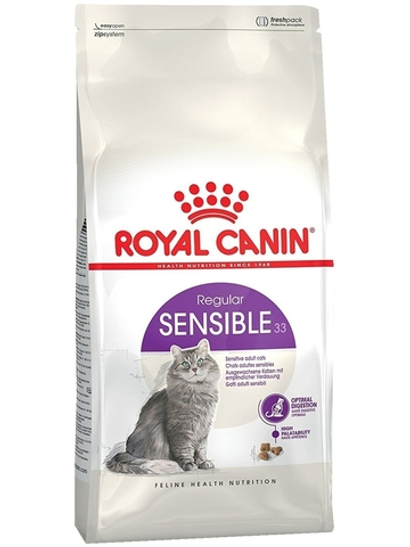Сухой корм Royal Canin Sensible для кошек с чувствительным пищеварением, 2 кг
