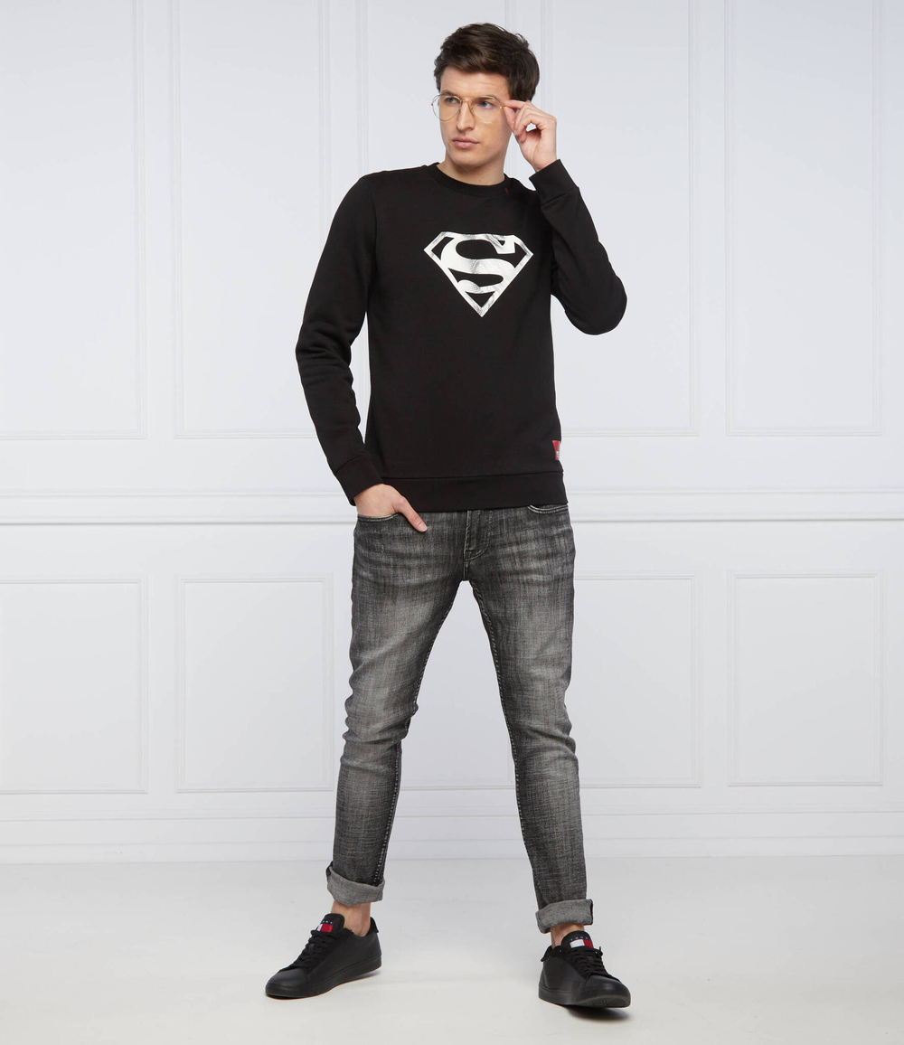 Худи replay x superman Replay - черный(M6124.000.21842)