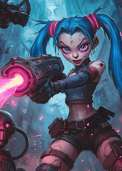 Картина на стену на металле от MetallSubArt "Аркейн"