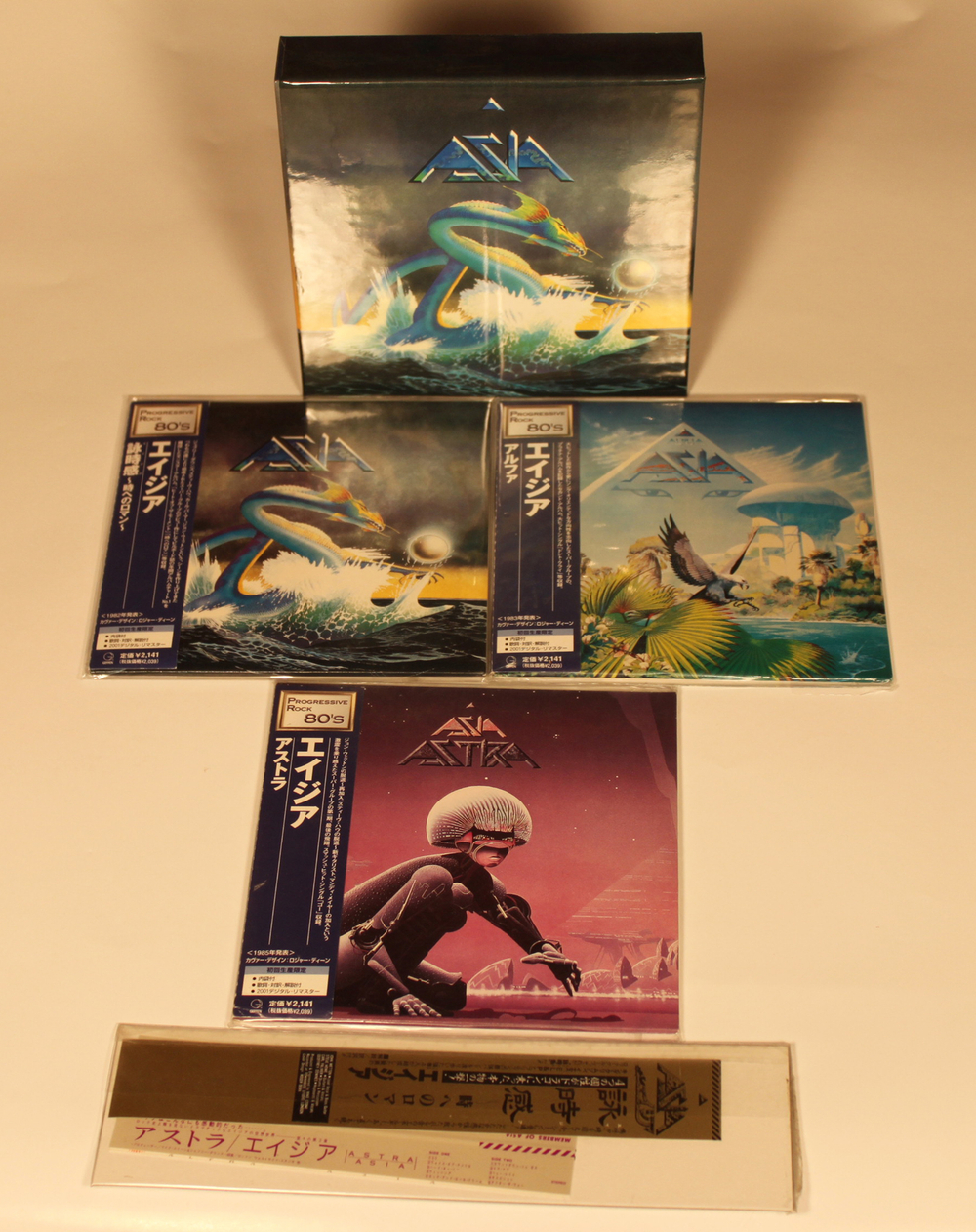 Комплект / Asia (3 Mini LP CD + Box)