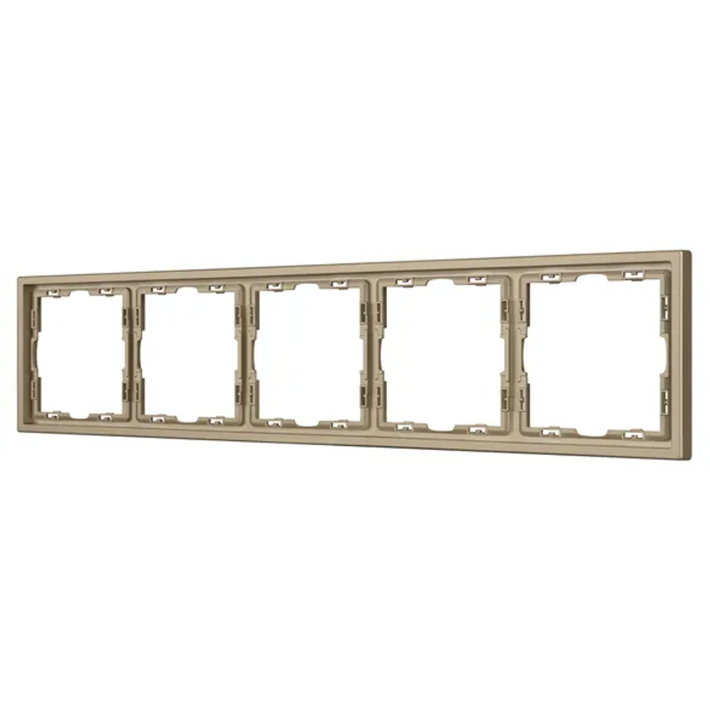 Рамка пластиковая FRM-NOBE-SFPL-5-GD (Arlight, -) 054229