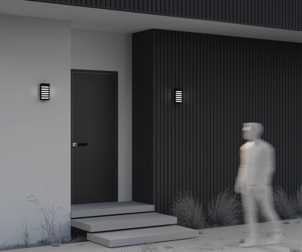 Уличный настенный светильник Maytoni   O034WL-01B