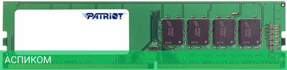 Оперативная память Patriot DDR4-2400 16GB PC-19200 CL17 (PSD416G24002)