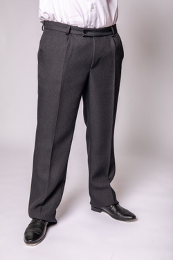 Брюки мужские классические классика строгие офисные офис теплые толстые утепленные костюмные костюмка серые темно-серые прямые нарядные зимние шерсть великан гигант большой шерстяныеразмер 62 124