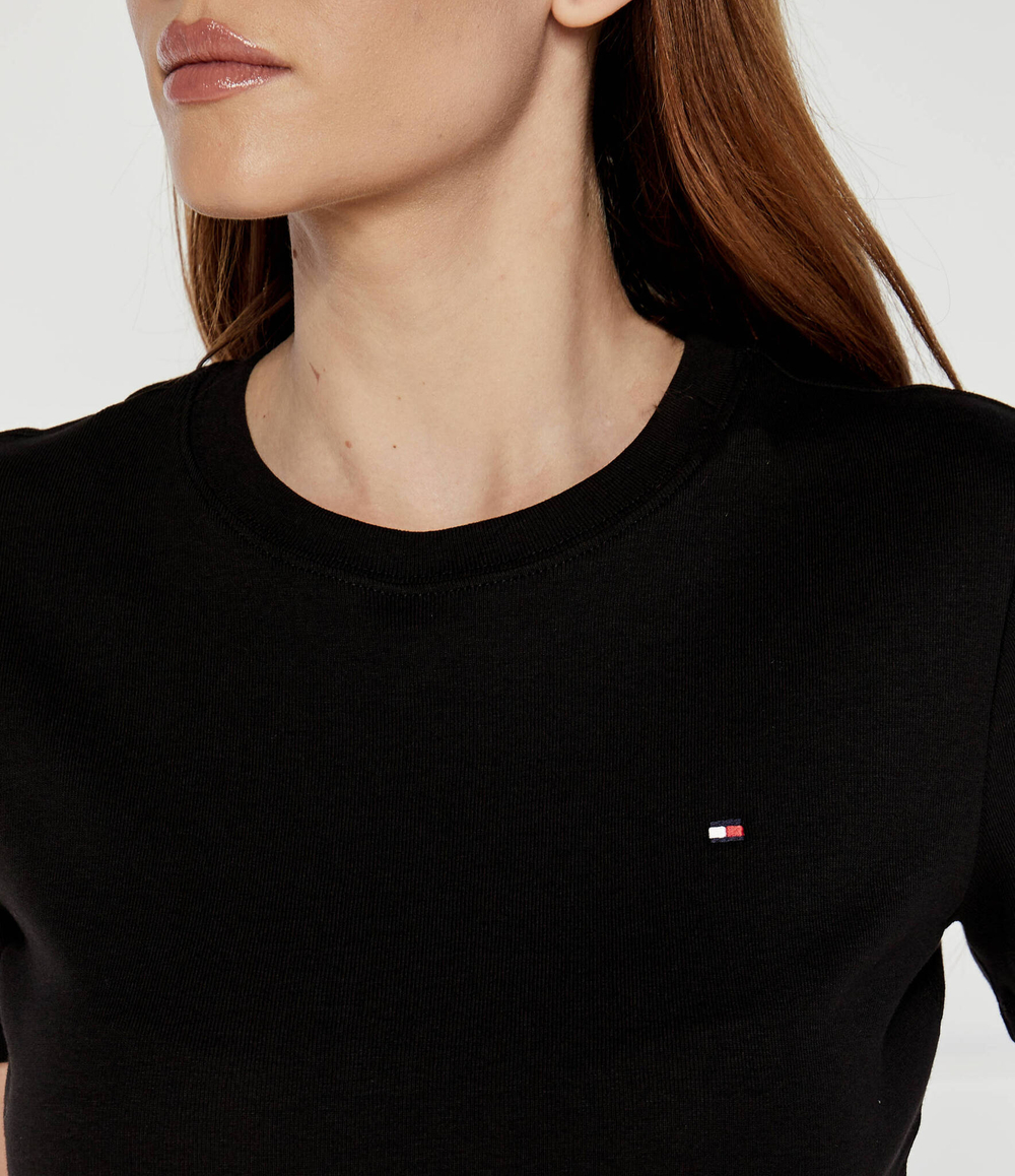 Футболка Tommy Hilfiger - черный(WW0WW40587)