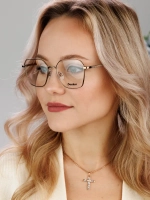 Оправа для очков женская брендовая металл