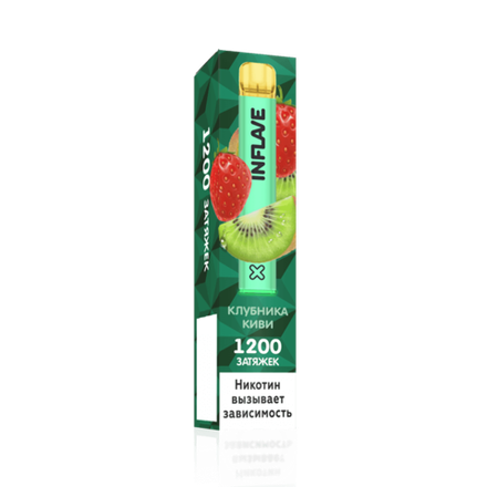 Inflave X - Клубника-Киви 1200 тяг