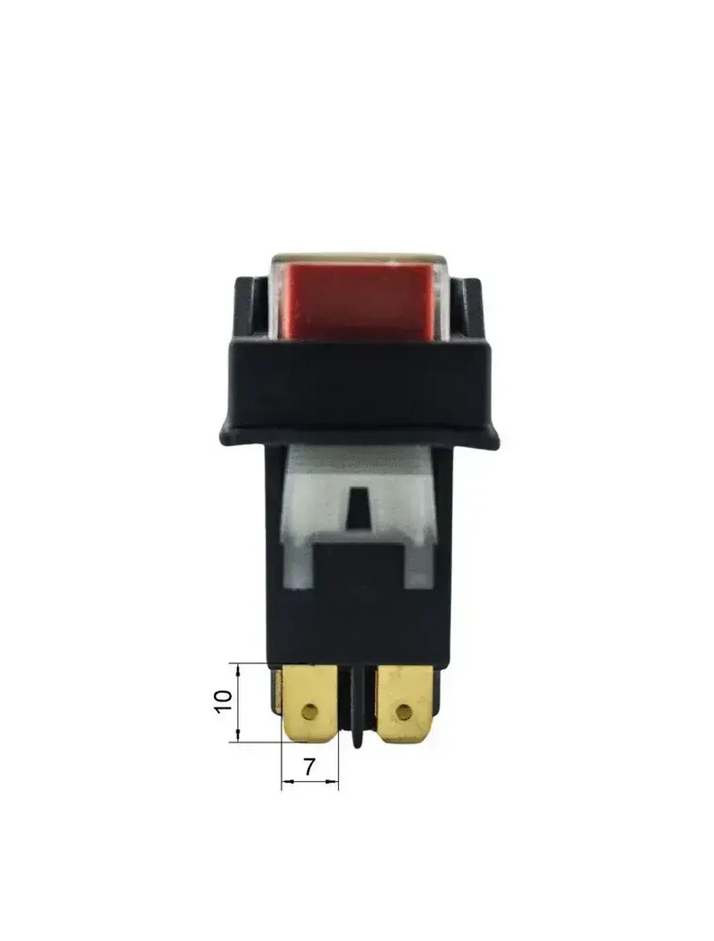 Выключатель (кнопка) DKLD DZ-6 (LBD10 / KJD17 / KLD-28A) 12А для бетономешалки 5 контактов