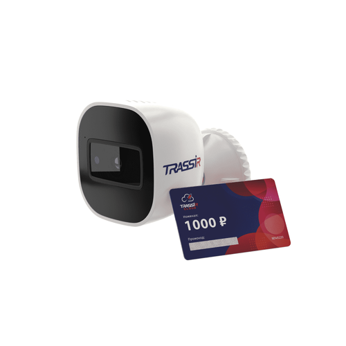 TRASSIR CloudBulletWifi Комплект видеонаблюдения