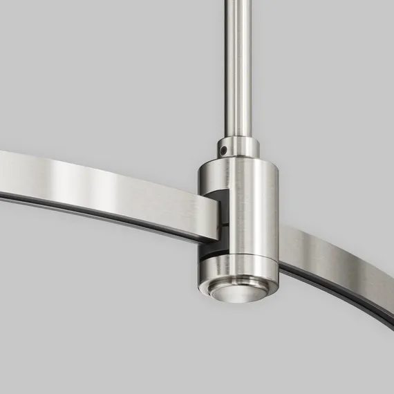 Шинопровод круглый 650 мм Flarity платина Technical trx154-r-d650-pt