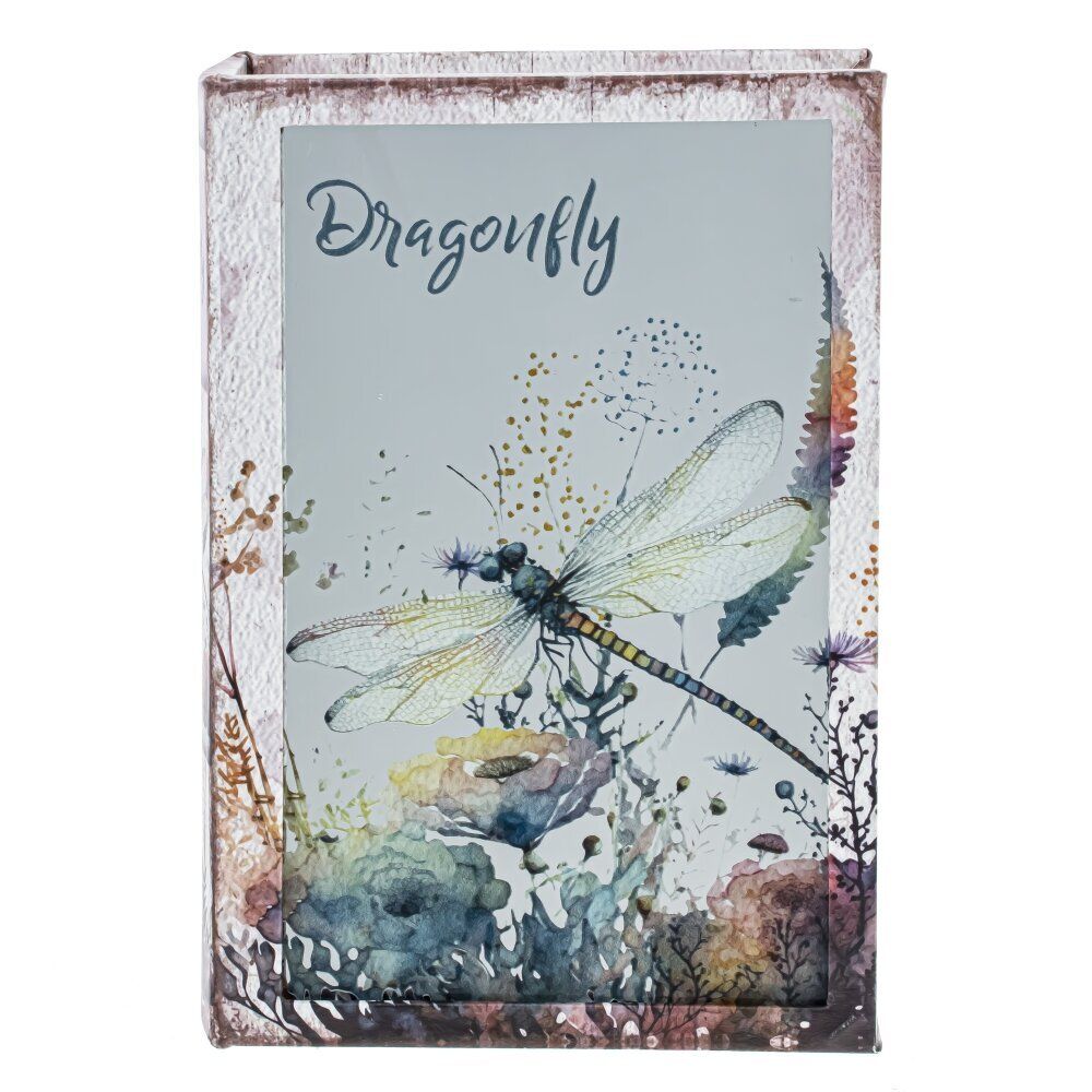 GAEM Шкатулка-книга с зеркальным элементом, L18 W7 H27 см