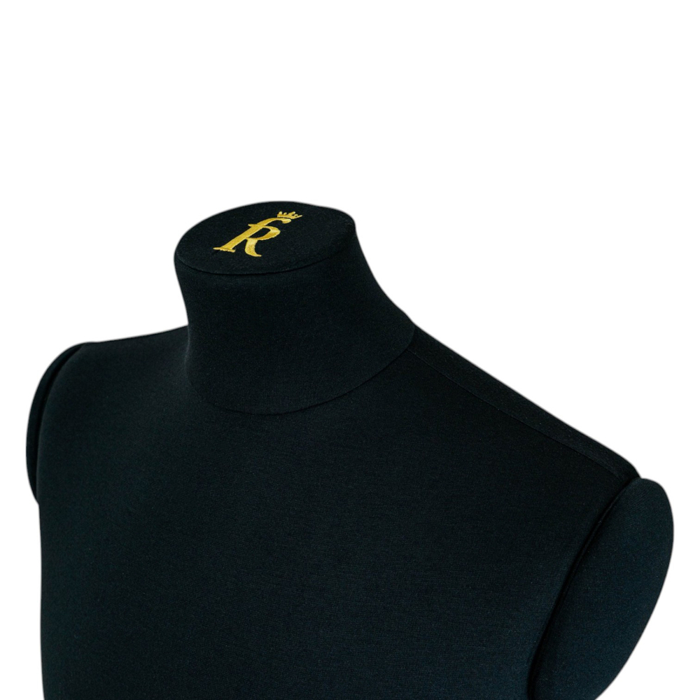 Манекен портновский мужской Генри, комплект Стандарт, цвет черный, размер M, в комплекте подставка «Звезда» и магнит-трафарет