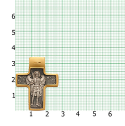 Крест с образом Архангела Михаила