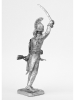 Оловянный солдатик Офицер добровольческого корпуса Крокова, 1807 год