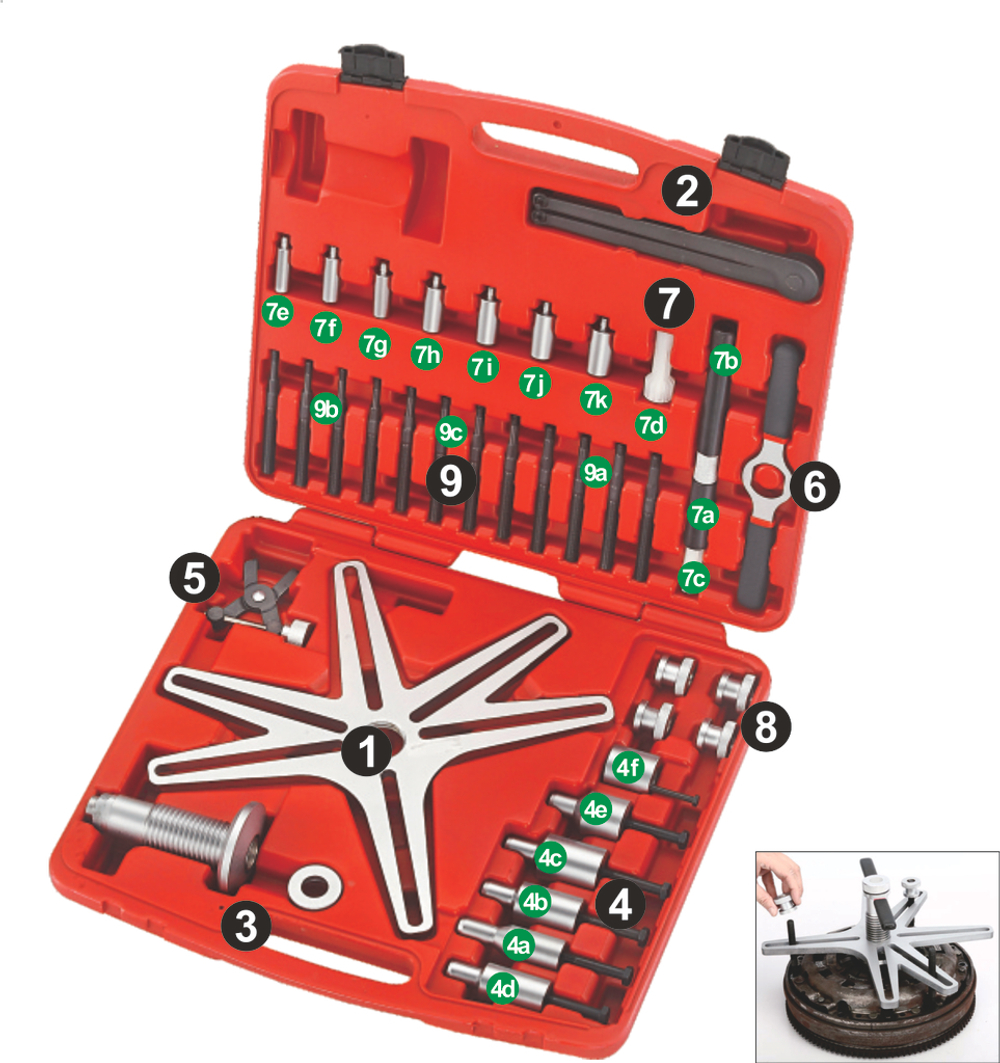Набор для монтажа саморегулирующего сцепления универсальный JTC