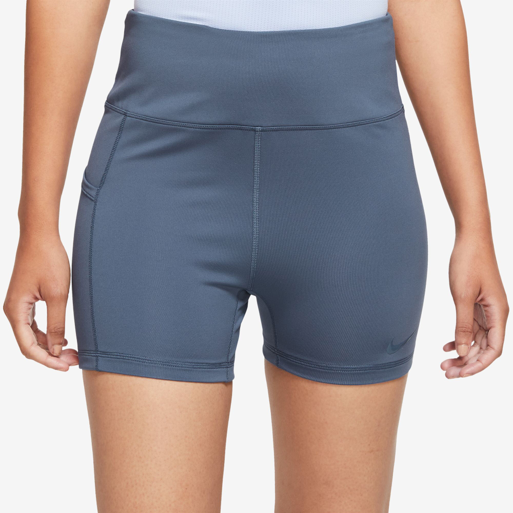 Женские теннисные шорты Nike Dri-Fit Heritage 4in Ball Shorts Women - Blue Grey