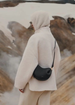 POLENE СУМКА TONCA, ЧЕРНЫЙ