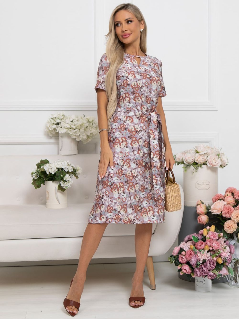 Платье Тоскана (бежевое) П15514-45М LT Collection