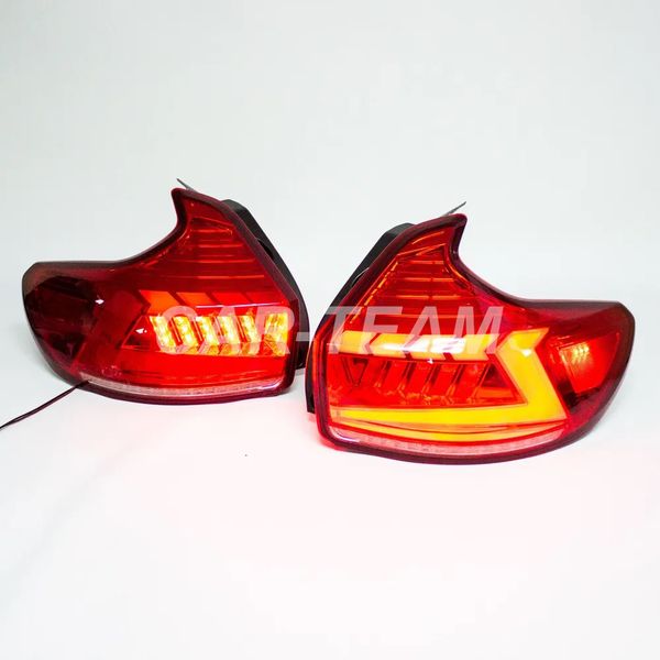 Задние фонари Лада X-Ray светодиодные "BestPartner" в стиле AUDI, красные