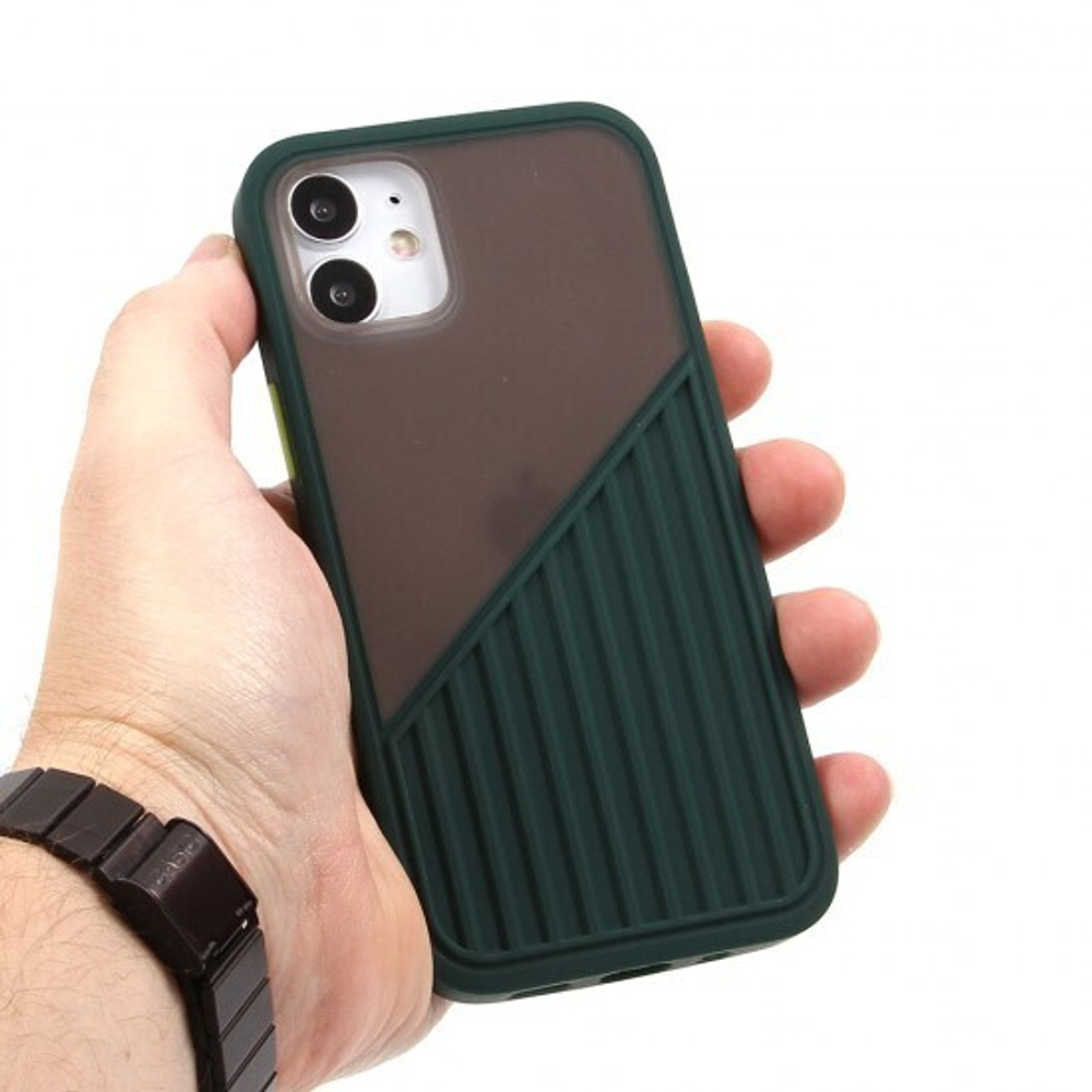 Чехол ТПУ для iPhone 12 Mini, 011930 Оливковый