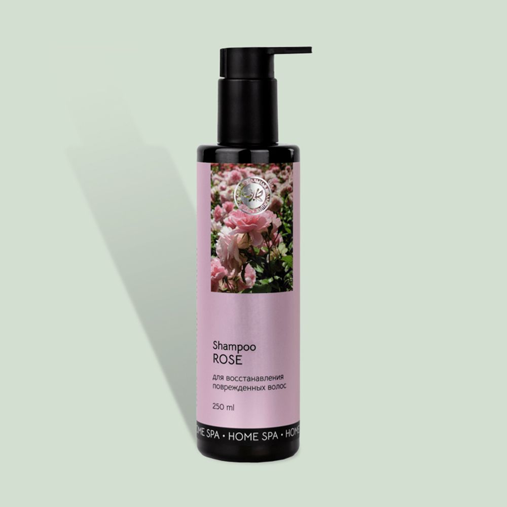 HOME SPA Шампунь &quot;Роза&quot; для восстановления поврежденных волос