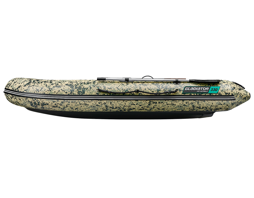 Лодка ПВХ Gladiator Air Sport E330S НДНД Camo