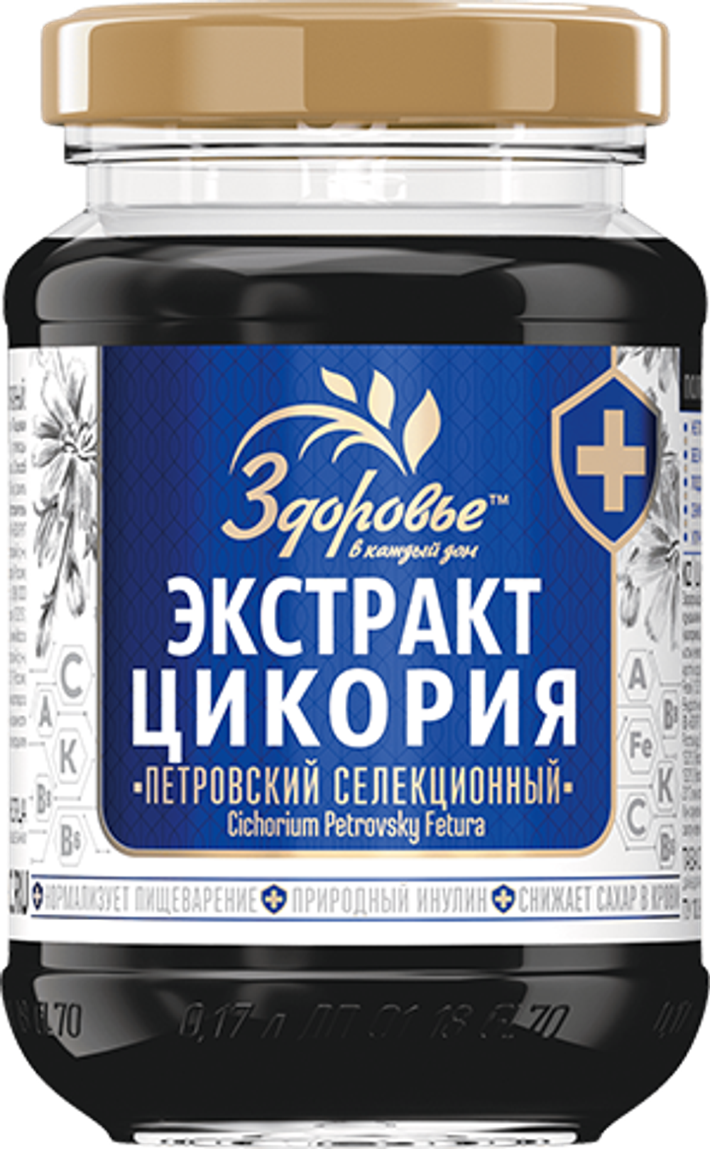 ЗДОРОВЬЕ цикорий жидкий экстракт 200гр СТБ (1х15)