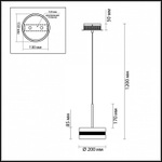 Светильник Odeon Light Akela 4728/14L