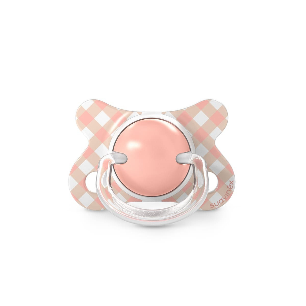 Набор физиологических пустышек Suavinex Wild розовый, -2/2 мес, 2 шт