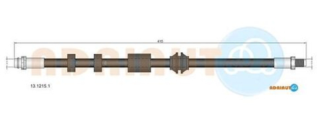 ADRIAUTO - 1312151-ADR - Brake Hose