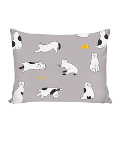 Постельное белье поплин Сказка "Локи/Локи (компаньон)" 1,5-сп  Наволочка 50х70 см 1 шт Простынь  150x215 см Пододеяльник 145x215 см