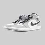 Кроссовки Jordan 1 Mid Light Smoke Grey  - купить в магазине Dice