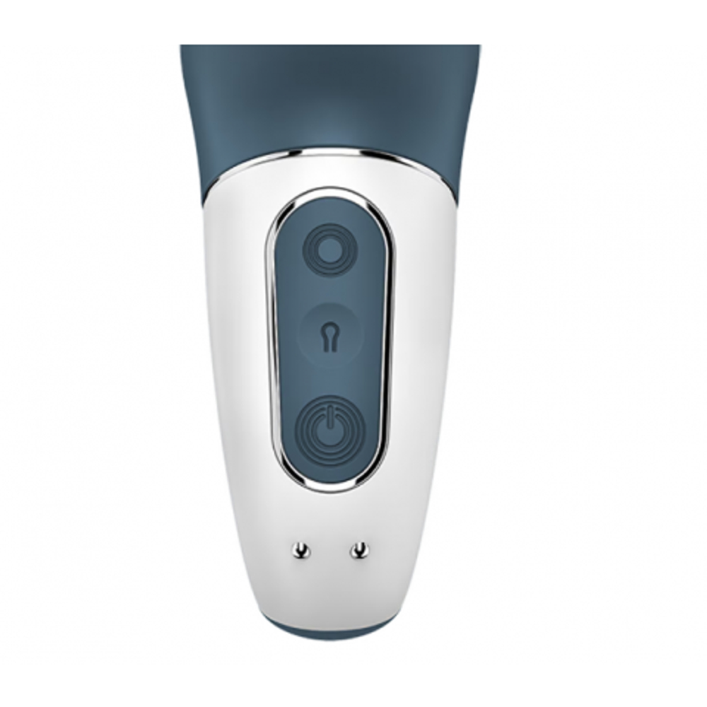 Надувной анальный вибратор Satisfyer Air Pump Booty 2