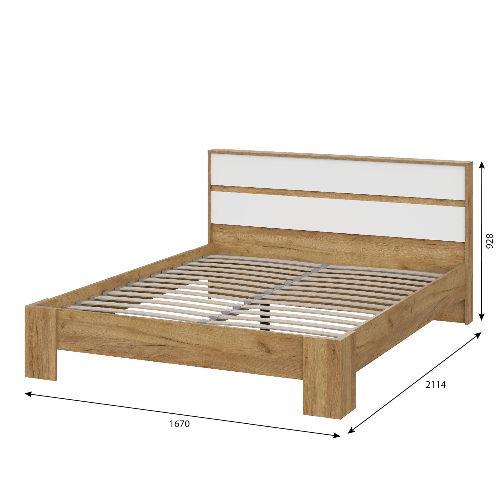 Люмо (Тащи в дом) КР-03 Кровать двуспальная 1600мм