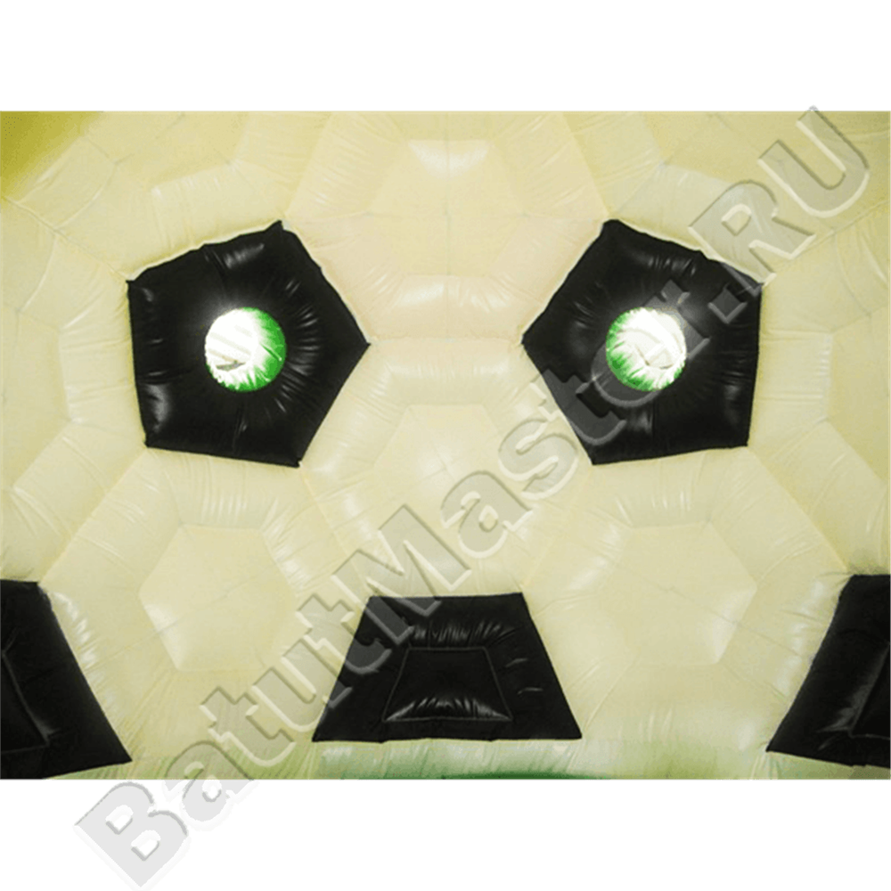 Коммерческий надувной батут «Футбольный мяч» с крышей, 4,5*4,5*5