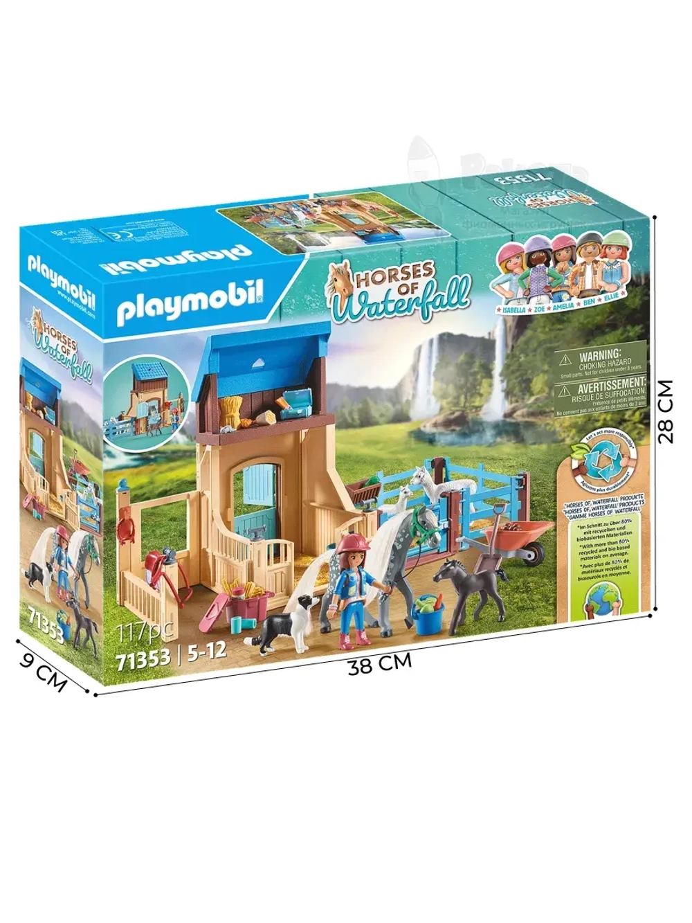 Набор Лошадь с конюшней Playmobil 71353