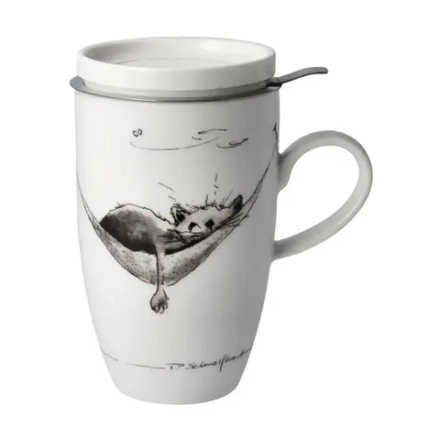 Goebel Кружка для заваривания Peter Schnellhardt 500 мл Just Relax