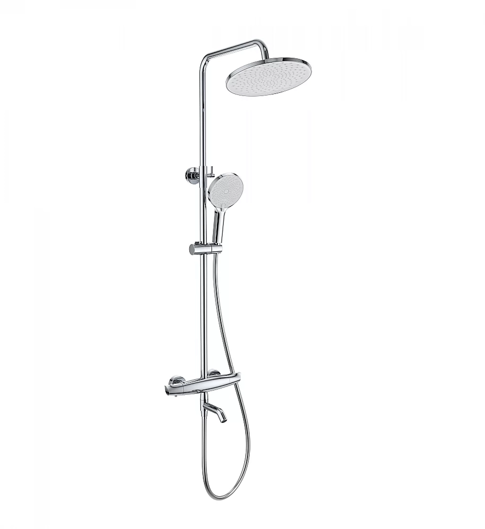 Душевая система с термостатом WONZON & WOGHAND CAPSULE WW-B3031-A2-CR хром