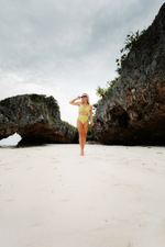 Купальник Kris Line MALIBU Плавки Brasyliana High Waist Лимон