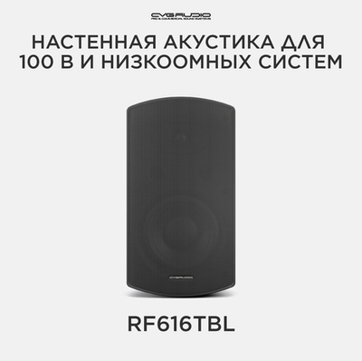 CVGAUDIO RF616TBL Двухполосная настенная акустическая система