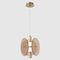 Подвесной светильник Crystal Lux AMARILLO SP12W LED BRASS