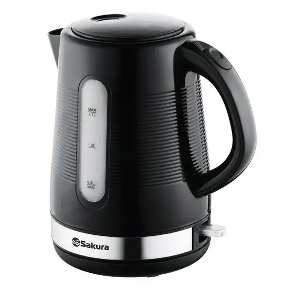 Чайник электр SA-2343BK (1.7) черн д