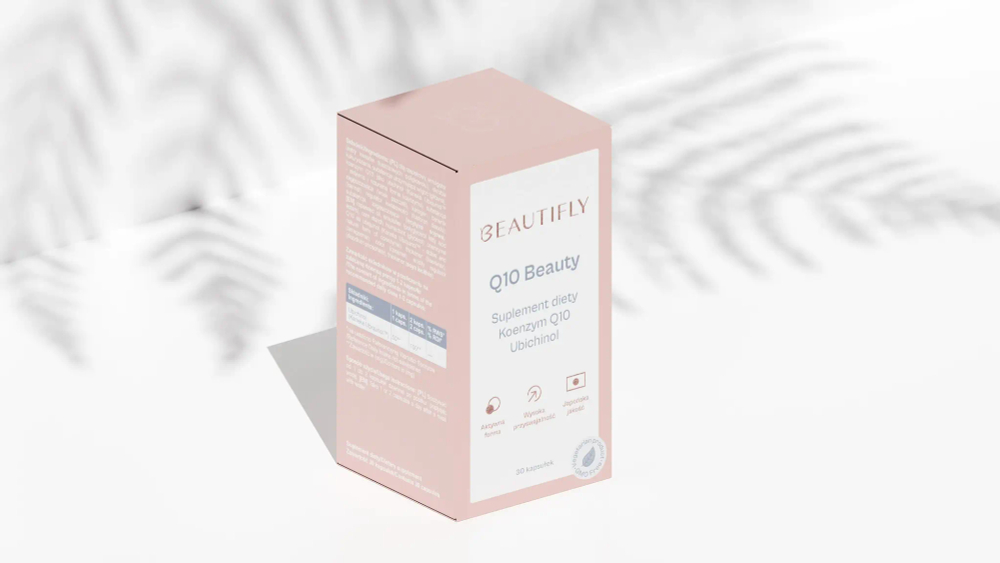 Beautifly Q10 Beauty Коэнзим Q10 Убихинол - 30 капсул