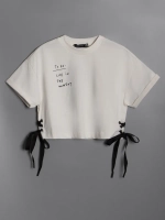 Костюм для девочки, футболка и кюлоты