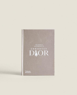 ZARA HOME КНИГА МИРА CHRISTIAN DIOR (НА АНГЛИЙСКОМ ЯЗЫКЕ), СЕРЫЙ