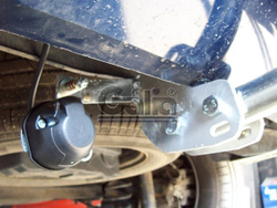 Фаркоп оцинкованный Galia P036A для Peugeot 307 универсал 2002-2008(паспорт и сертификат в комплекте)(без электрики)