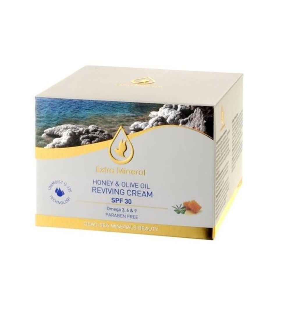 Extra Mineral Восстанавливающий крем с медом и оливковым маслом SPF-30